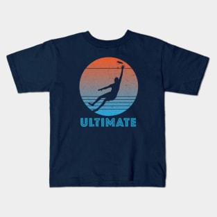 Ultimate Frisbee Sport Flying Disc Kids T-Shirt